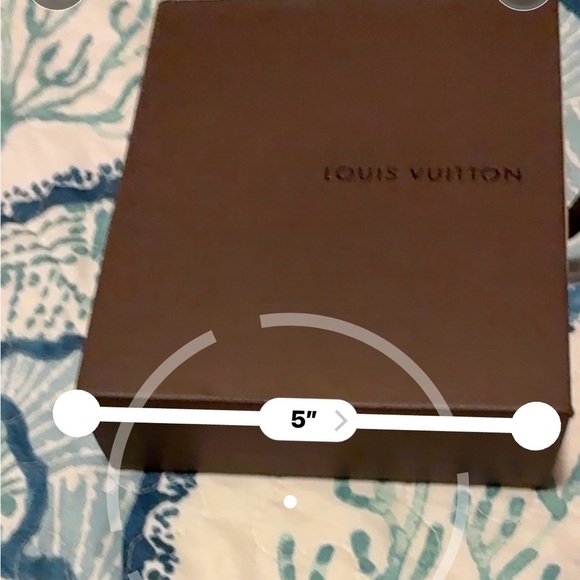 Louis Vuitton Dark Brown Box | 6 X 5 inc - Picture 3 of 4